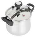 Cocotte-Minute JATA 8 L – Acier Inoxydable 18/10, Tous Feux dont Induction