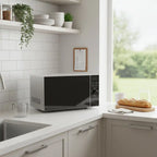 Micro-ondes GALANZ 20L – 700W, 5 Niveaux de Puissance