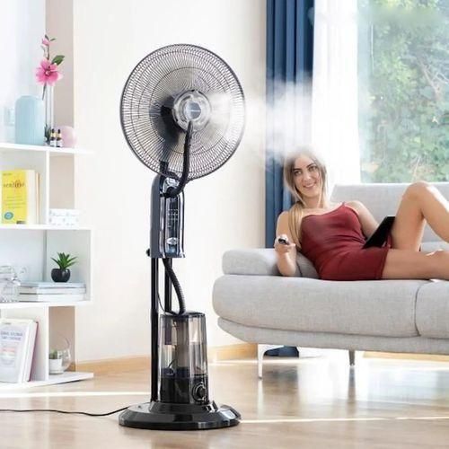 Ventilateur Brumisateur sur Pied BAUMANN LIVING 16" avec Télécommande