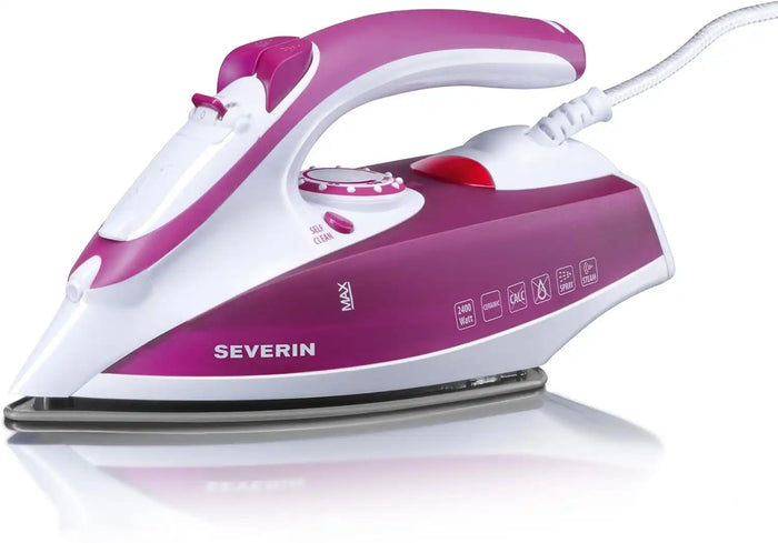Fer à Repasser SEVERIN 2400 W, Semelle Céramique et Vapeur Puissante