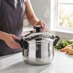 Cocotte-Minute JATA 8 L – Acier Inoxydable 18/10, Tous Feux dont Induction