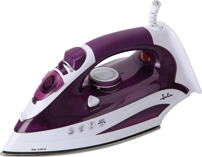 Fer à Repasser JATA PL225 – 2400 W, Finition Inox