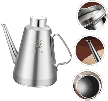 Huilier en Acier Inoxydable 304 LUXUS – Distributeur d’Huile Élégant