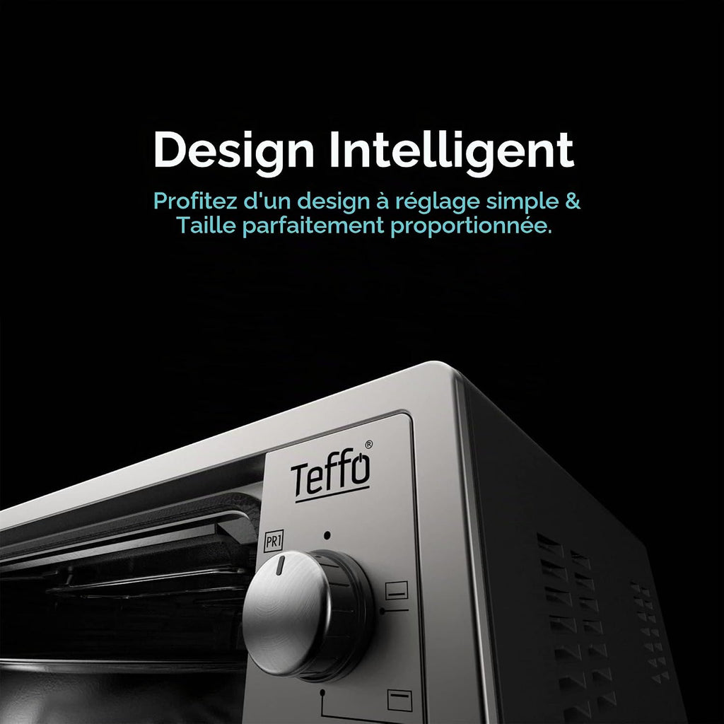فرن الخبز TEFFO مع حرارة علوية – 40 / 50 / 60 لترًا