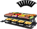 Appareil 3 en 1 Raclette, Grill et Plancha GENERAL – 8 Personnes, 1700 W