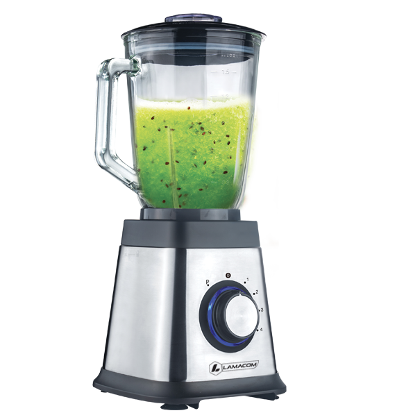 Blender Professionnel en Verre LAMACOM – 1000 W