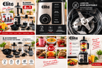 Blender Professionnel ELITE 8 en 1 – 15 Vitesses, Fonction Pulse