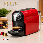 Machine à Café à Capsules ELITE – Design Élégant et Compact