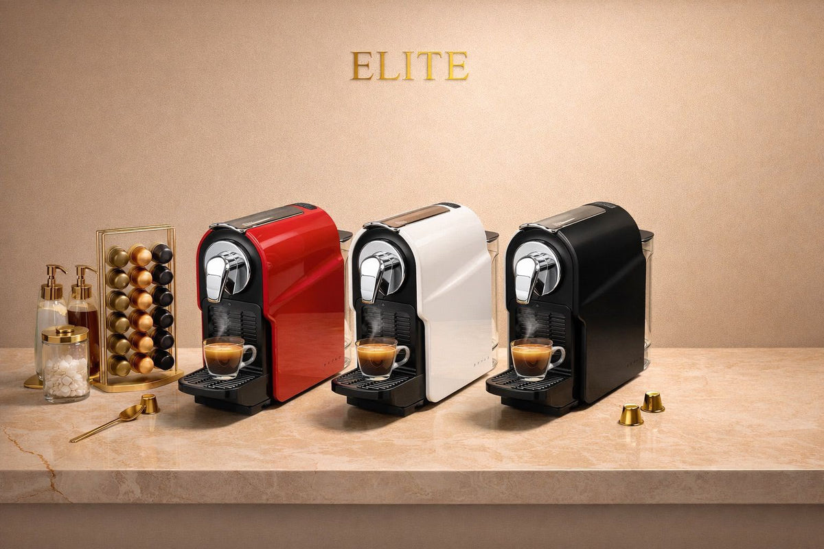 Machine à Café à Capsules ELITE – Design Élégant et Compact