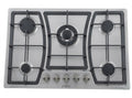 Table de Cuisson à Gaz GENERAL 5 Feux – 70 × 50 cm, Grilles en Fonte