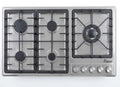Table de Cuisson à Gaz BONOMI 5 Feux – 86 × 50 cm, Grilles en Fonte