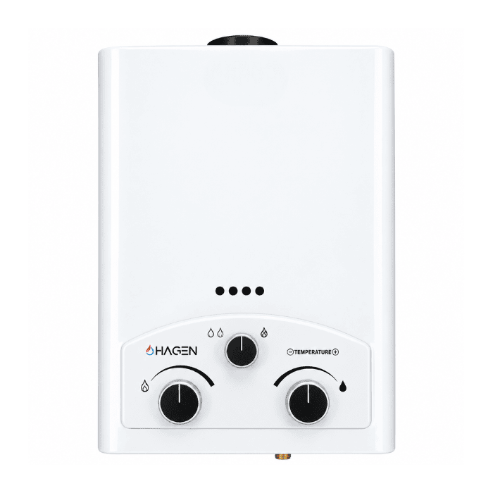 Chauffe-Eau à Gaz Instantané HAGEN 6 L – Eau Chaude Domestique