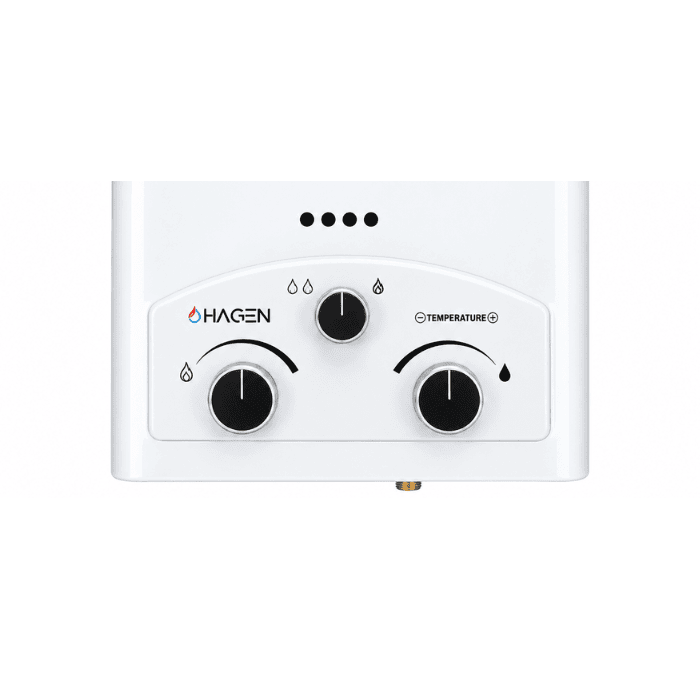 Chauffe-Eau à Gaz Instantané HAGEN 6 L – Eau Chaude Domestique