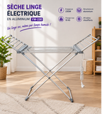 Sèche-Linge Électrique en Aluminium Pliable 230 W – YW-230