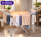 Sèche-Linge Électrique en Aluminium Pliable 230 W – YW-230